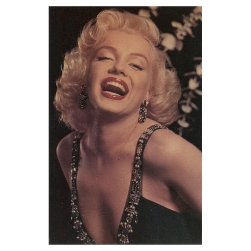 Postal estilo vintage de Marilyn Monroe IV